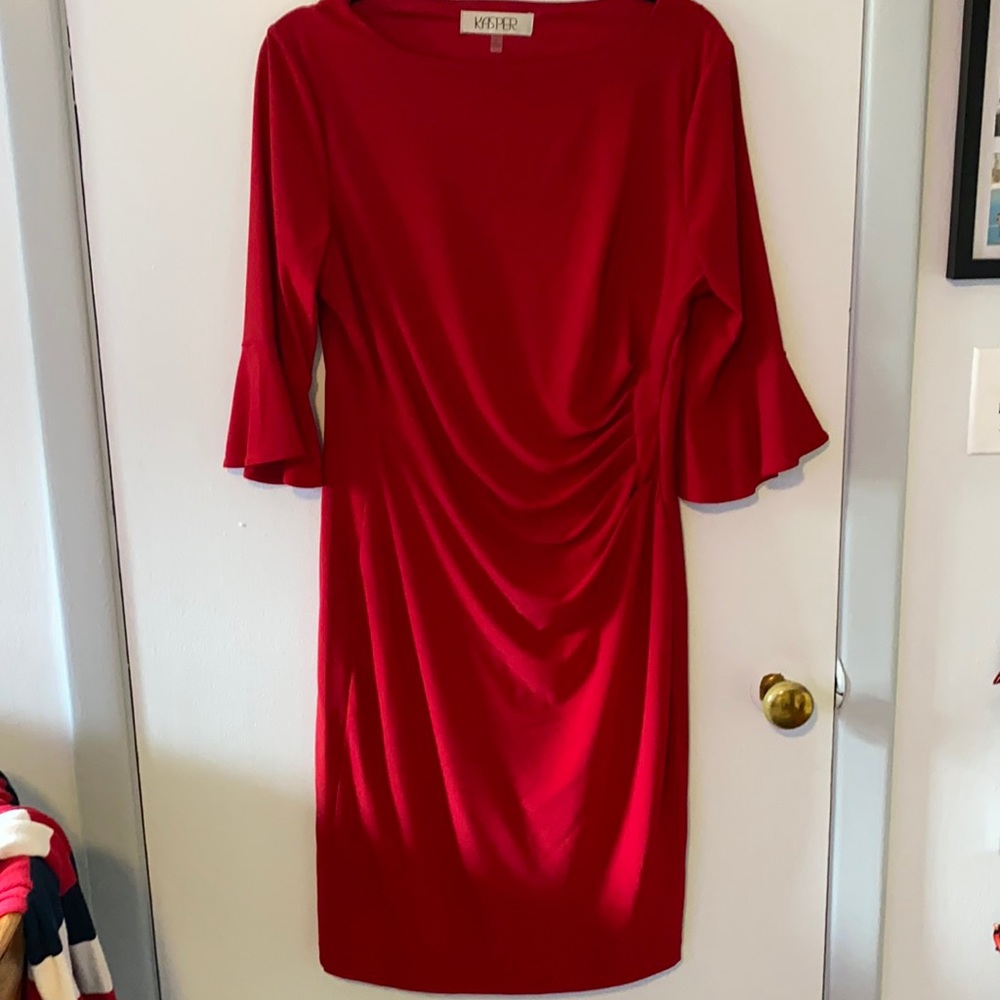 Ladies Casper red dress size large